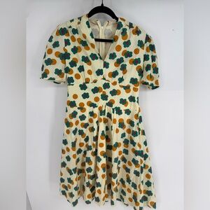 Saint Geraldine Retro Pin Up 50s Casual Vintage Floral Print Women's Dress